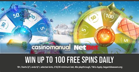 netbet casino 100 free spins